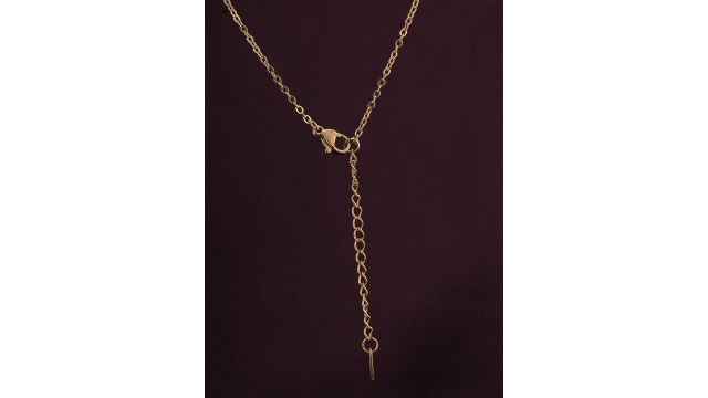 PALMONAS Gold-Plated Handcrafted Necklace