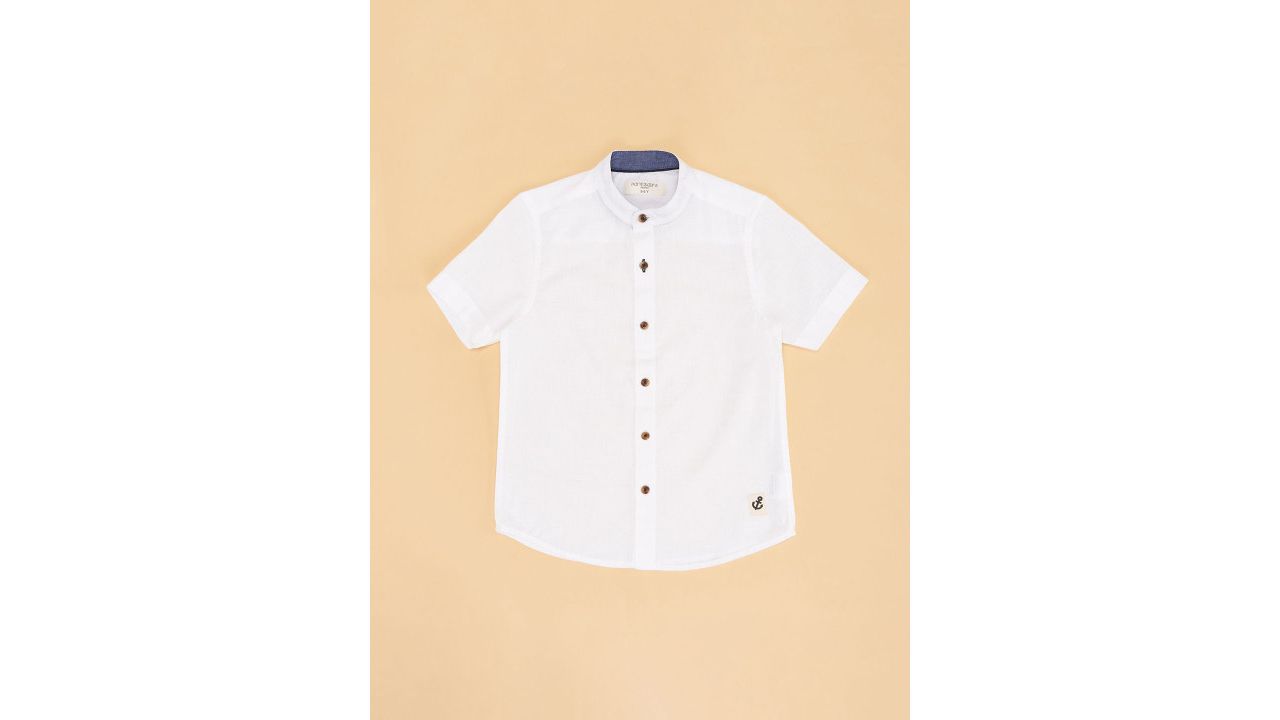 Pantaloons Junior Boys Opaque Casual Shirt