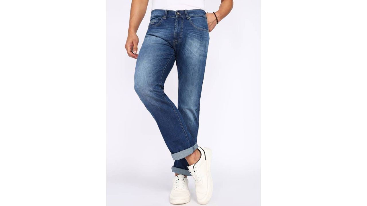 Pepe Jeans Men Holborne Straight Fit Mildly Distressed Jeans