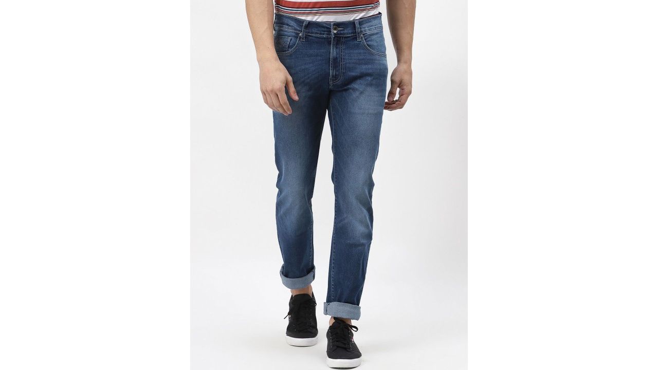Pepe Jeans Men Slim Fit Light Fade Stretchable Jeans