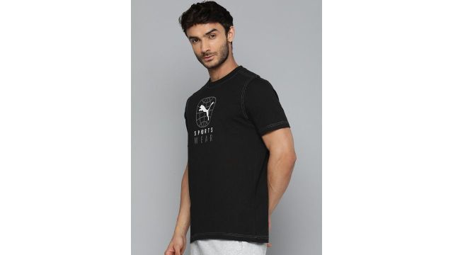 Puma BETTER SPORTSWEAR Brand Logo Printed T-shirt