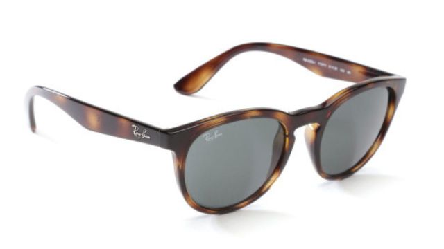 RAY-BAN Unisex UV Protected Green Lens Phantos Sunglasses