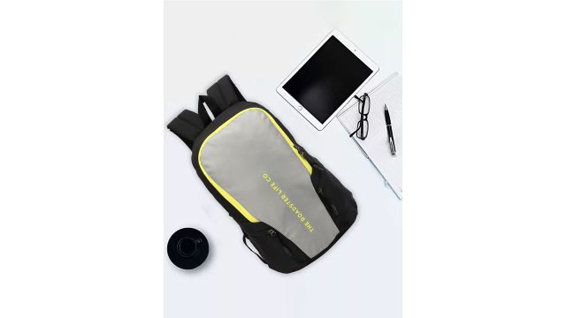 Roadster Unisex Black Backpacks 20 L