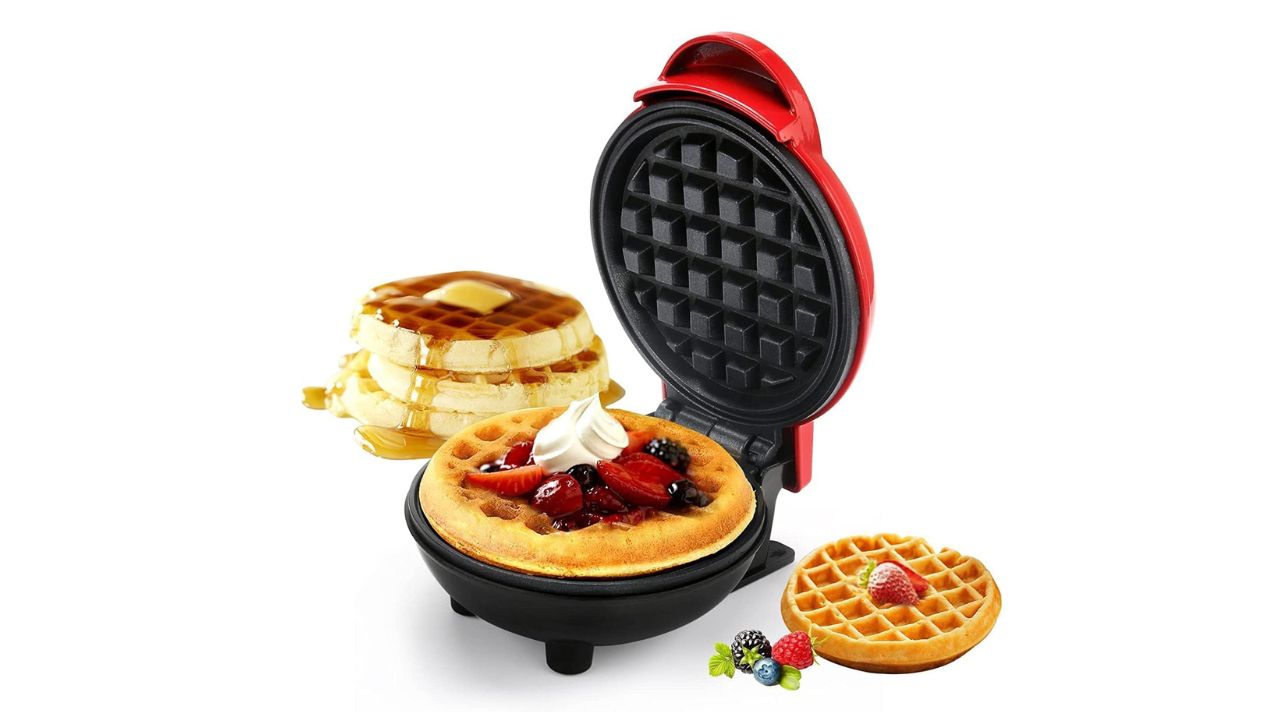 SILIVO Mini Waffle Maker Machine