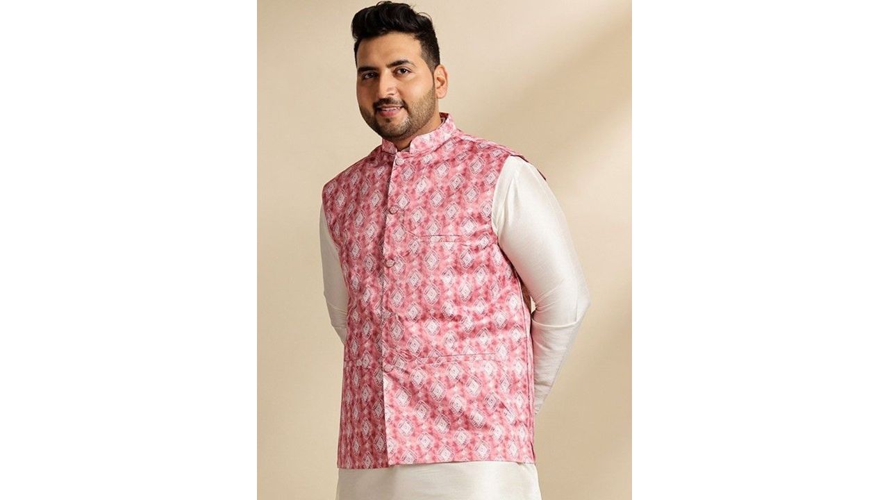 SOJANYA PLUS Printed Nehru Jacket