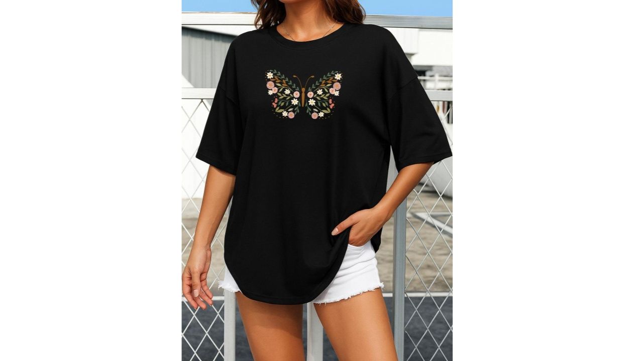 SZN Women Black Tshirts