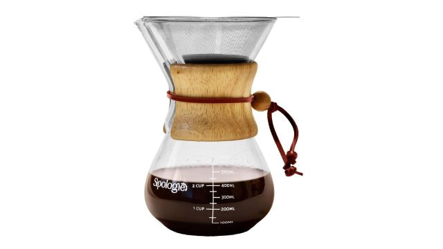 Sipologie Chemex Pour Over Drip Coffee Maker
