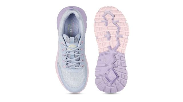 Skechers D'lux Journey Women Lace Up Sneakers