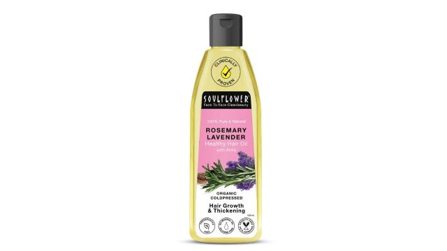 Soulflower Rosemary Lavender Hair Oil
