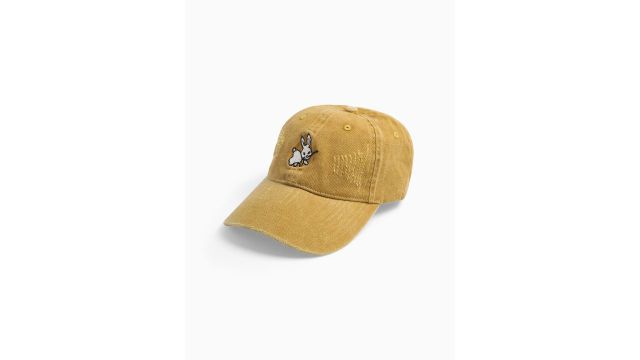 THE BEAR HOUSE Men Pure Cotton Baseball Cap