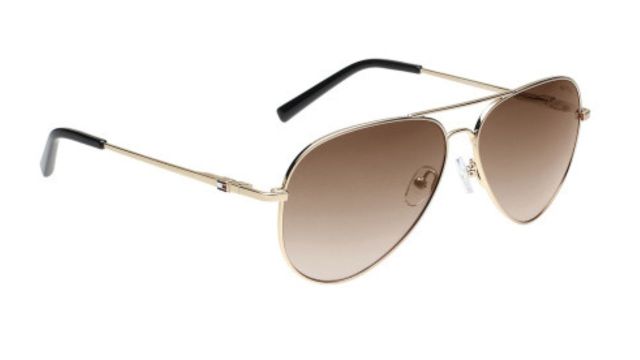 Tommy Hilfiger Men Full Rim Aviator Sunglasses