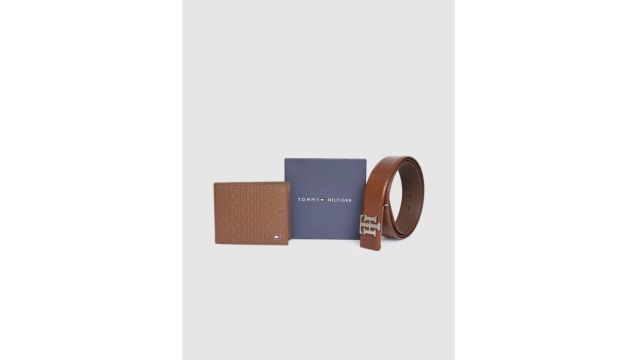 Tommy Hilfiger Men Wallet & Belt Set