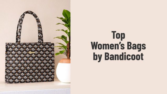 Top everyday women’s bags by Bandicoot to check out