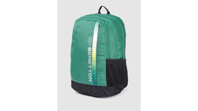 United Colors of Benetton Unisex Brand Logo Printed Backpack