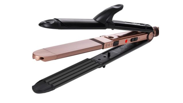 VEGA 3 in 1 Keratin Hair Styler - Straightener-Curler-Crimper