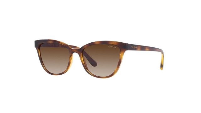VOGUE EYEWEAR Women Gradient Brown Lens Cat Eye Sunglasses - 0VO5496SIW6561354