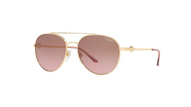 Vogue EyewearWomen Aviator Sunglasses with UV Protected Lens