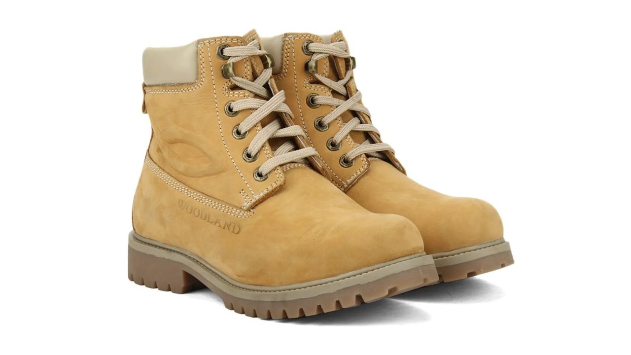 WOODLAND Leather Boots For Men