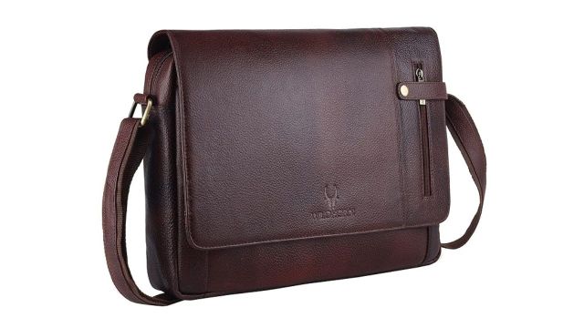 WildHorn Genuine Leather Laptop Messenger Bag