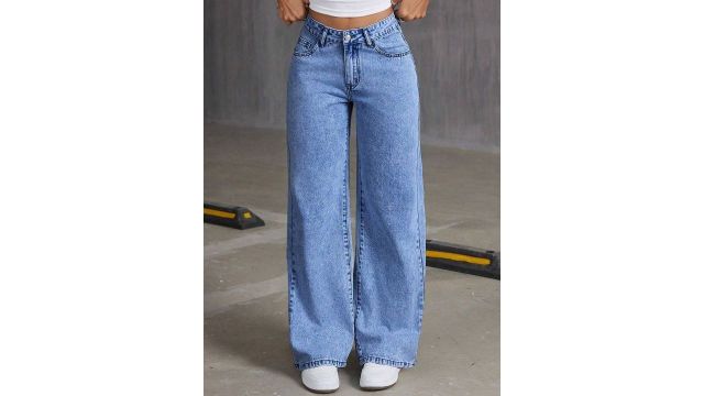Aadvi Fashion Women Jean Baggy High-Rise Jeans