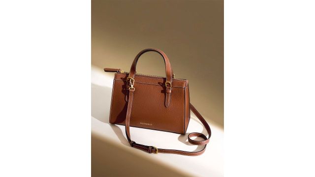 Accessorize Women Textured Structured Handheld Bag