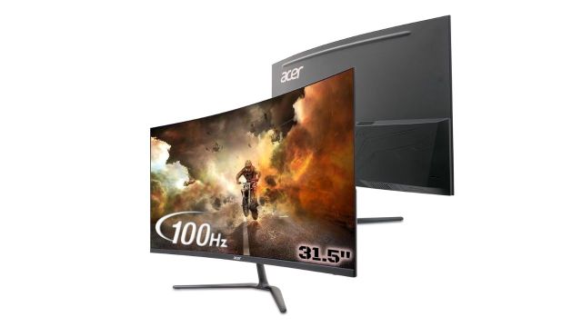 Acer ED320QR H 31.5 Inch Full HD VA Panel 1500R Curved