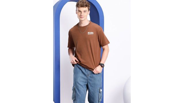 Aeropostale Relaxed Fit Pure Cotton T-shirt