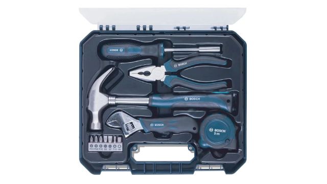 BOSCH Hand Tool Kit (12 Tools)