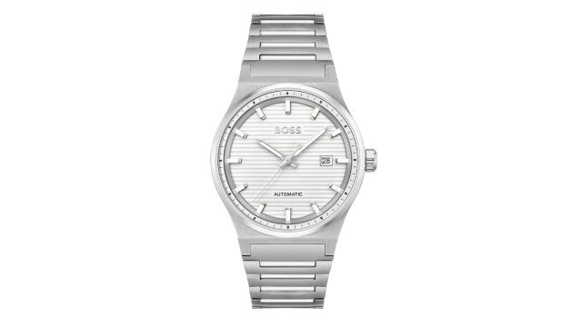 BOSSMen Candor Auto Patterned Automatic Motion Powered Analogue Watch 1514186