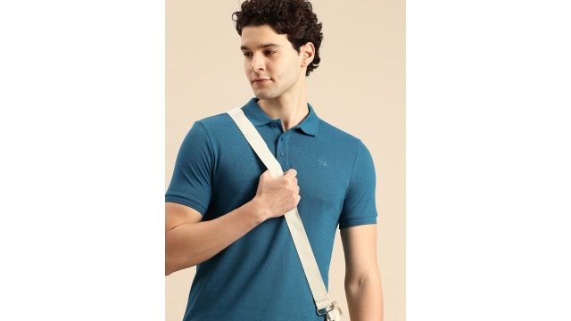 Being Human Pure Cotton Polo Collar Casual T-shirt