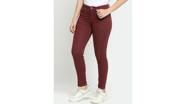 Being Human Women Mid-Rise Clean Look Skinny Fit Jeans