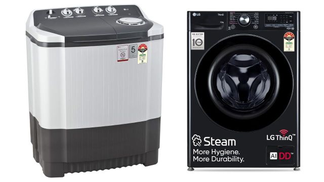 Best 5 LG Washing Machines