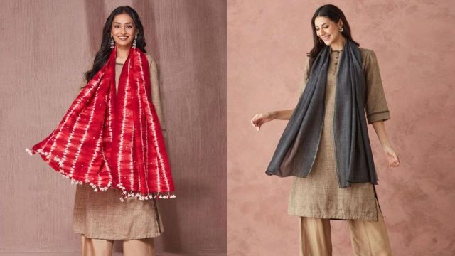 Best FabIndia Dupattas & Stoles on Myntra