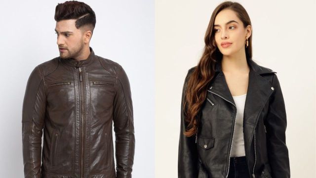 Best Leather Jackets on Myntra