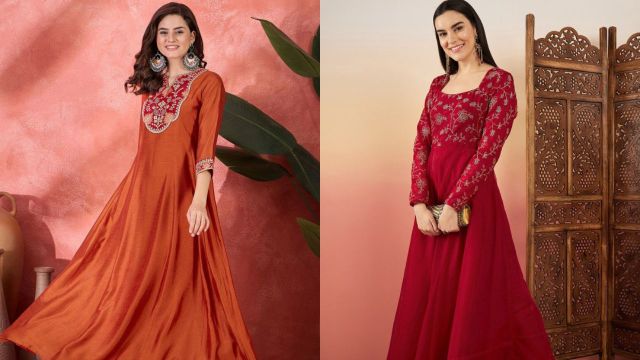 Best Sangria Maxi Dresses on Myntra