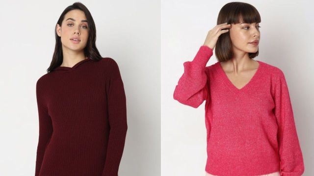 Best Vero Moda Sweaters on Myntra