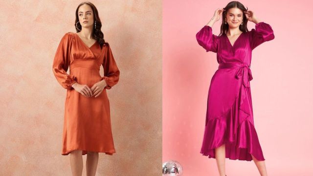 Best satin dresses to check out