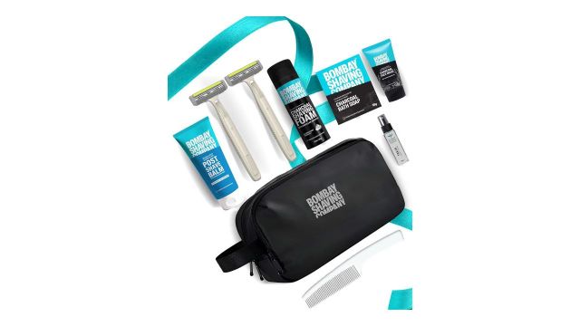 Bombay Shaving Company Men Set of 9 Grooming Essential Kit