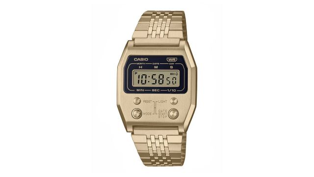 CASIO Vintage A1100G-5DF (Gold Bracelet)