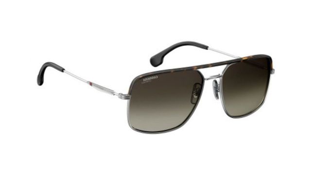 Carrera Men Rectangle Sunglasses with UV Protected Lens