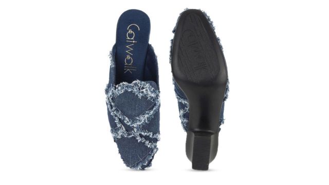 Catwalk Women Stiletto Round Toe Mules