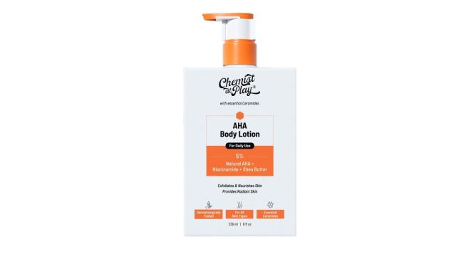 Chemist at Play Niacinamide & Shea Butter AHA Body Lotion (236 ml)