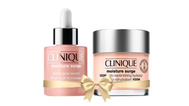 Clinique Moisture Surge Glow Serum & Hydrator Moisturiser Combo - 30 ml each