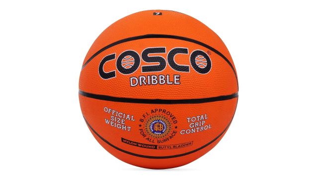 Cosco Nylon Dribble Rubber Basket Ball