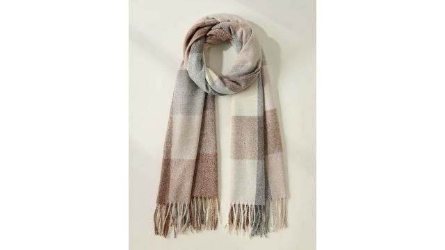 CrossKulture Women Checked Scarf