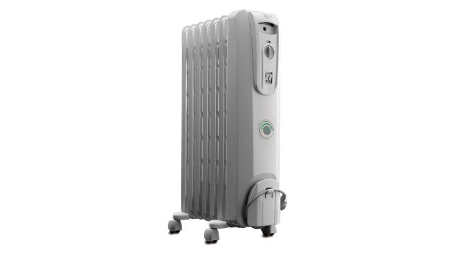 DELONGHI Quiet 1500W Oil-Filled Radiator Space Heater