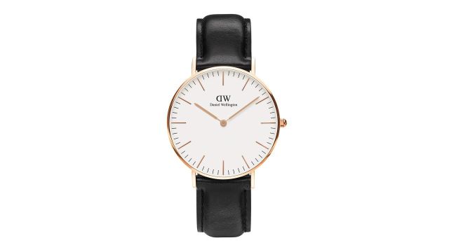 Daniel Wellington Classic Sheffield White Dial Round Analogue Watch- 36 mm DW00100036