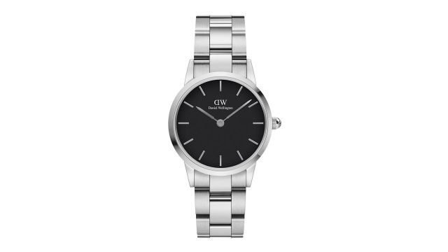 Daniel Wellington Iconic Link Women Dial Black 28mm Round Analogue Watch - DW00100208