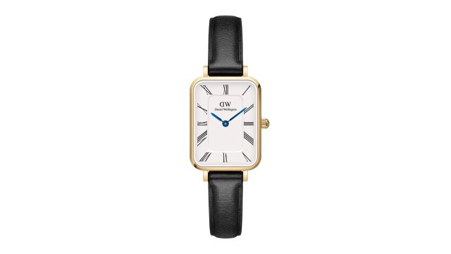 Daniel Wellington Women Dial & Leather Bracelet Style Straps Analogue Watch DW00100692K