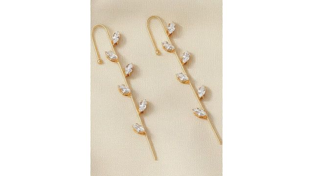 DressBerry Gold-Plated Ear Cuffs